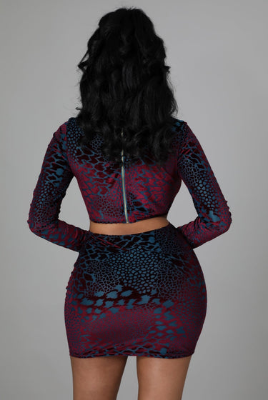Hard To Catch....Long Sleeve Mid Ring Print Midi Dress | Swagg Boutique LLC.