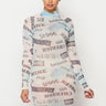 Kelli....Long Sleeve Mock Neck Mini Dress | Swagg Boutique LLC.