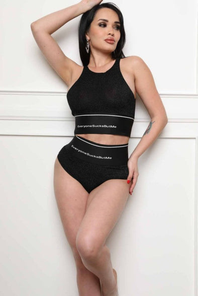 I just Might.....Everyone Sucks But Me Bodysuit Short Set