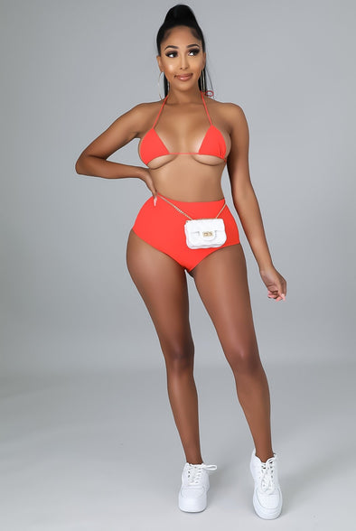 Invitation Only....High Waist Swim Set | Swagg Boutique LLC.