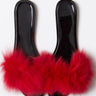 Jackie-03.....Jelly Fur Sandal Slides | Swagg Boutique LLC.