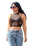 Jonae.....Sleeveless Corset Crop Tops