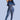 Just Wanna Mingle.....Single Long Sleeve Fitted Jumpsuit Half Heart Clothing