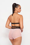 Lay Low....Bra Crop Mesh Short Set | Swagg Boutique LLC.