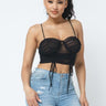 Lit.....Mesh Bra Crop Top | Swagg Boutique LLC.