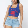 Over Seas....Graphic Crop Top | Swagg Boutique LLC.