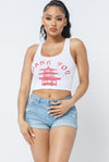Over Seas....Graphic Crop Top | Swagg Boutique LLC.