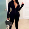 Pressure.....Long Sleeve Jumpsuit Dexire Clothing