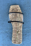 Rita-2.......Cork Screw Sole Sandal Slides