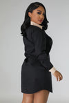 Top Tier.....Collar Button Down Dress