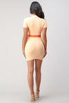 Wont Find Another....Short Sleeve Fitted Mini Dress